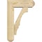 Ekena Millwork Balboa Craftsman Rough Sawn Bracket w/ Offset Brace, Douglas Fir, 6"W x 16"D x 24"H BKT0604X16X24BOA04RDF - alternate 3